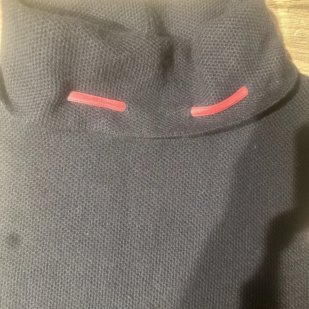 Elegant black Women's Sweater 100% CASHMERE. - Picture 13 of 14